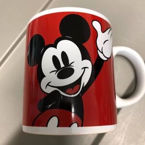 Disney Mickey Mouse Coffee Cup Jerry Leigh Mug Red